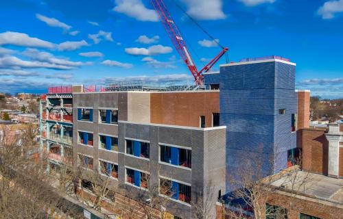 P.S. 87 expansion and renovation under construction last year, designedby RKTB (photo courtesy Technico/RKTB)