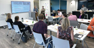 ATSR’s Learning Futures Collective brought together multiple cohorts of educators, students, community, and business leaders to engage on topics related to the future of learning environments. Photo: Eric Anderson
