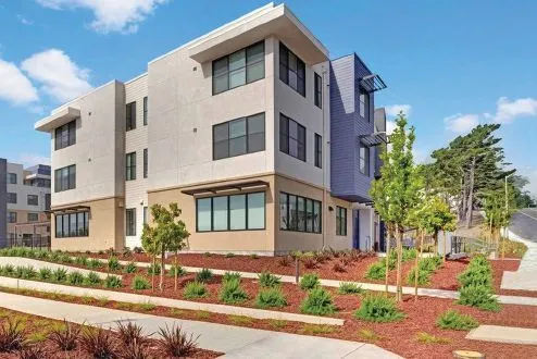 Jefferson Union High School District (JUHSD) Serramonte housing. Images courtesy JUHSD