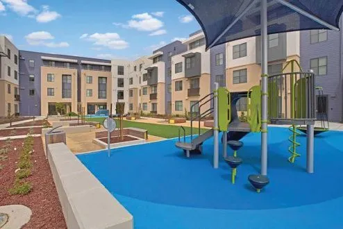 Jefferson Union High School District (JUHSD) Serramonte housing. Images courtesy JUHSD