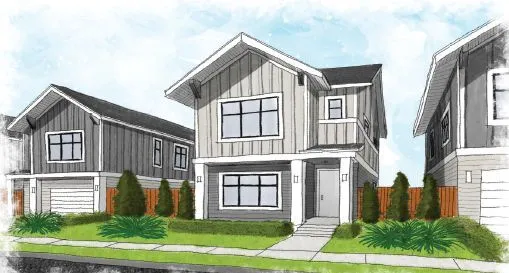 Twin Rivers Unified School District workforce single family houses and townhouses. Images: © 91-6 Architects, Sacramento, CA