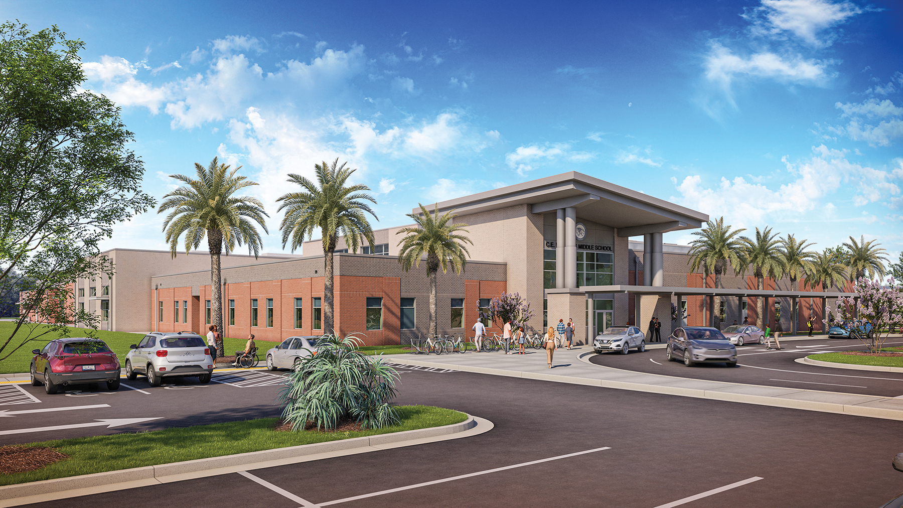 Entrance Rendering Moseley Projects on the Boards