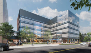 Purdue University’s Mitch Daniels School of Business will construct a new $125 million, state-of-the-art facility to support its growing enrollment and innovative learning environment. Slated for completion in 2027, the 164,000-square-foot building—designed for flexibility, collaboration, and digital integration—will provide cutting-edge classrooms, research centers, and experiential spaces to prepare students for the evolving business and technology landscape. Rendering provided by: BSA and Gensler