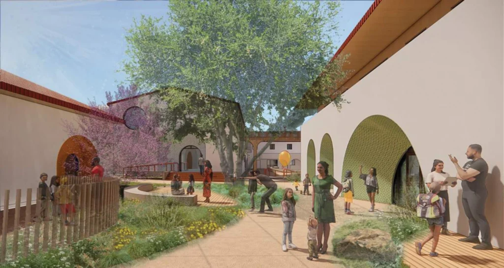 A mix of new construction and renovation at California State University Channel Islands will create a new campus designed specifically for young learners within the existing campus. Image: © NAC Architecture