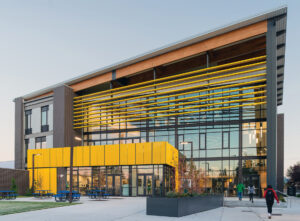 Fife High School’s new 31,000 sq. ft. STEAM Center of Innovation brings science, technology, engineering, art, and math together under one roof—replacing outdated facilities and creating a collaborative hub designed around the District’s four C’s: Collaboration, Communication, Critical Thinking, and Creativity. Purposefully planned to support evolving instructional practices and future campus growth, the facility establishes a forward-thinking foundation for hands-on, cross-disciplinary learning. Photo: Art Ross