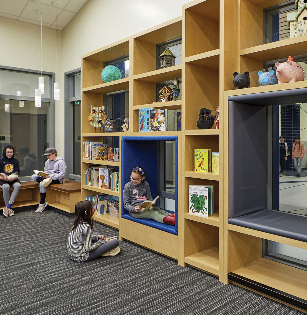 McClane Elementary School, Olympia School District, Olympia WA | Architect: BCRA. Photo: Aaron Locke Photography