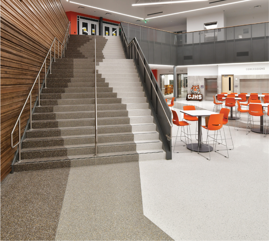 Grand Junction’s Terrazzo Sets the Standard for School Floors