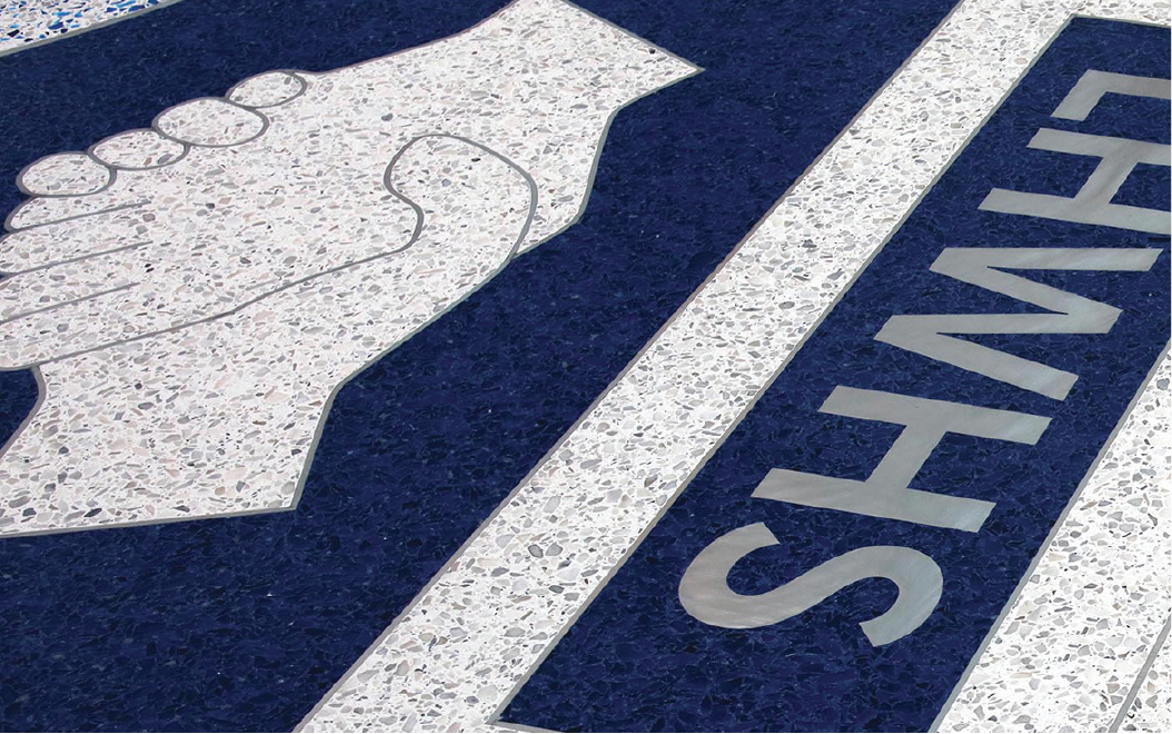 School Nets Return on Investment Identity, Sense of History Created with Terrazzo