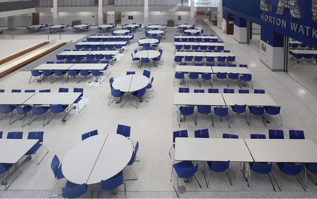 School Nets Return on Investment Identity, Sense of History Created with Terrazzo