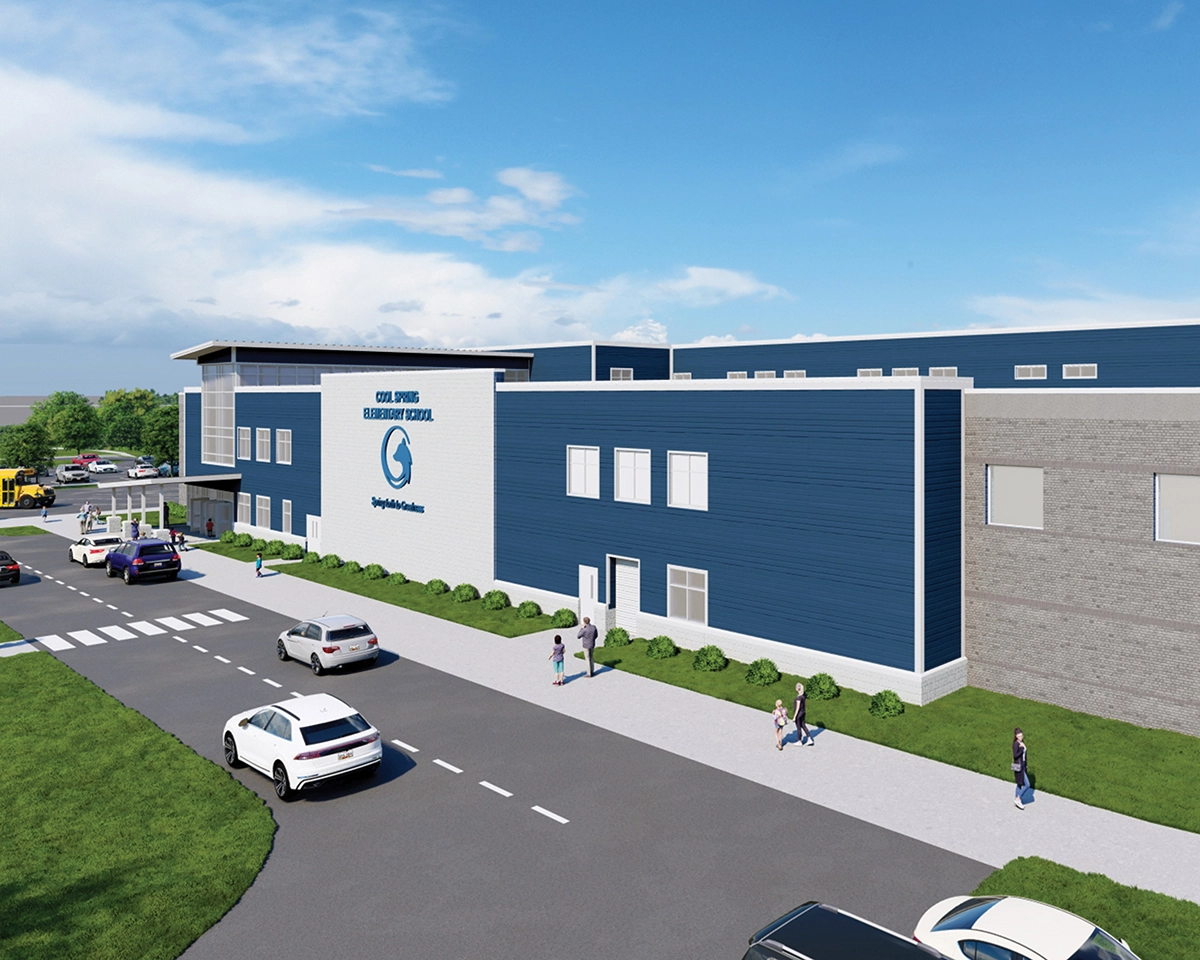Exterior View_Cool Spring Elementary