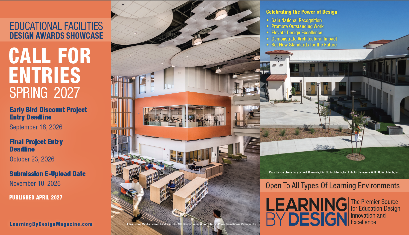 Education Facility Design Award2027