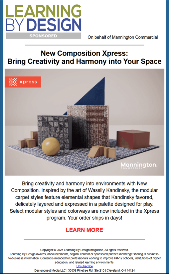 e-blast sample