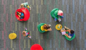 Shaw Contract Brings Bold Moves to Fall Education Markets