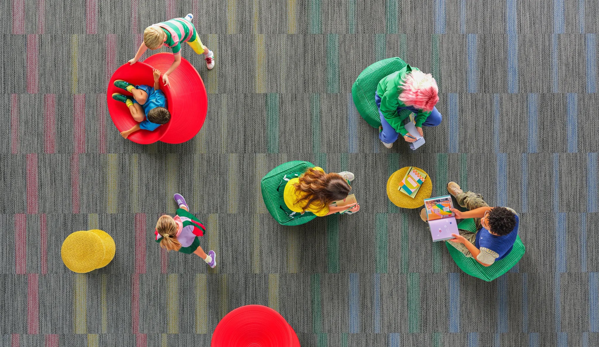 Shaw Contract Brings Bold Moves to Fall Education Markets